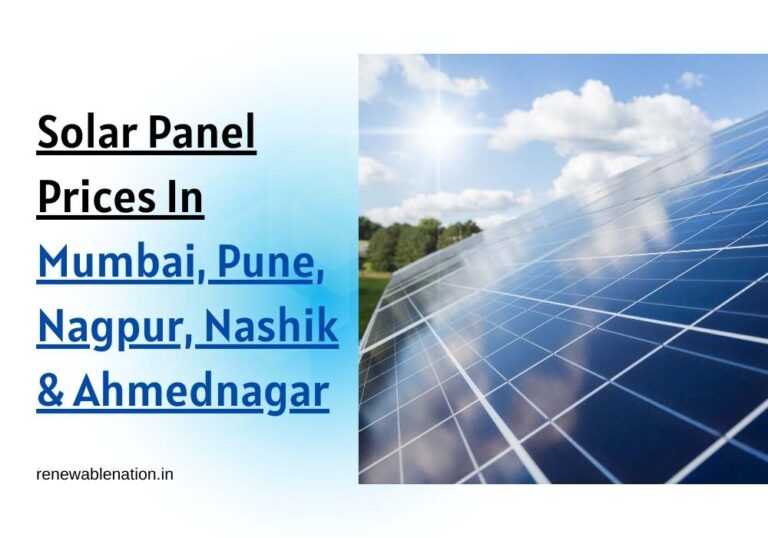 Solar Panel Prices in Mumbai, Pune