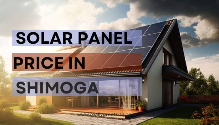 solar panel prize in Shimoga
