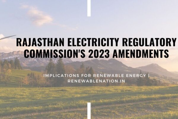 Rajasthan Electricity Regulatory Commission's 2023 Amendments
