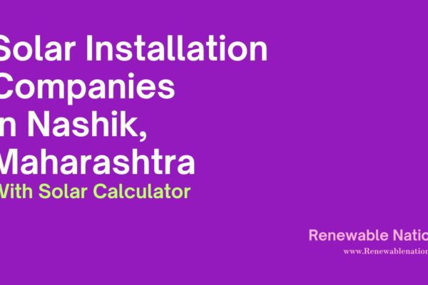 Solar Installation Companies in nashik Maharashtra