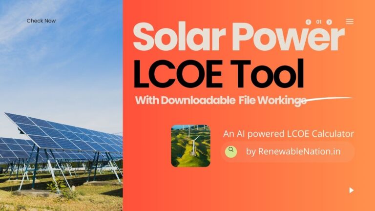 Solar LCOE Calculator